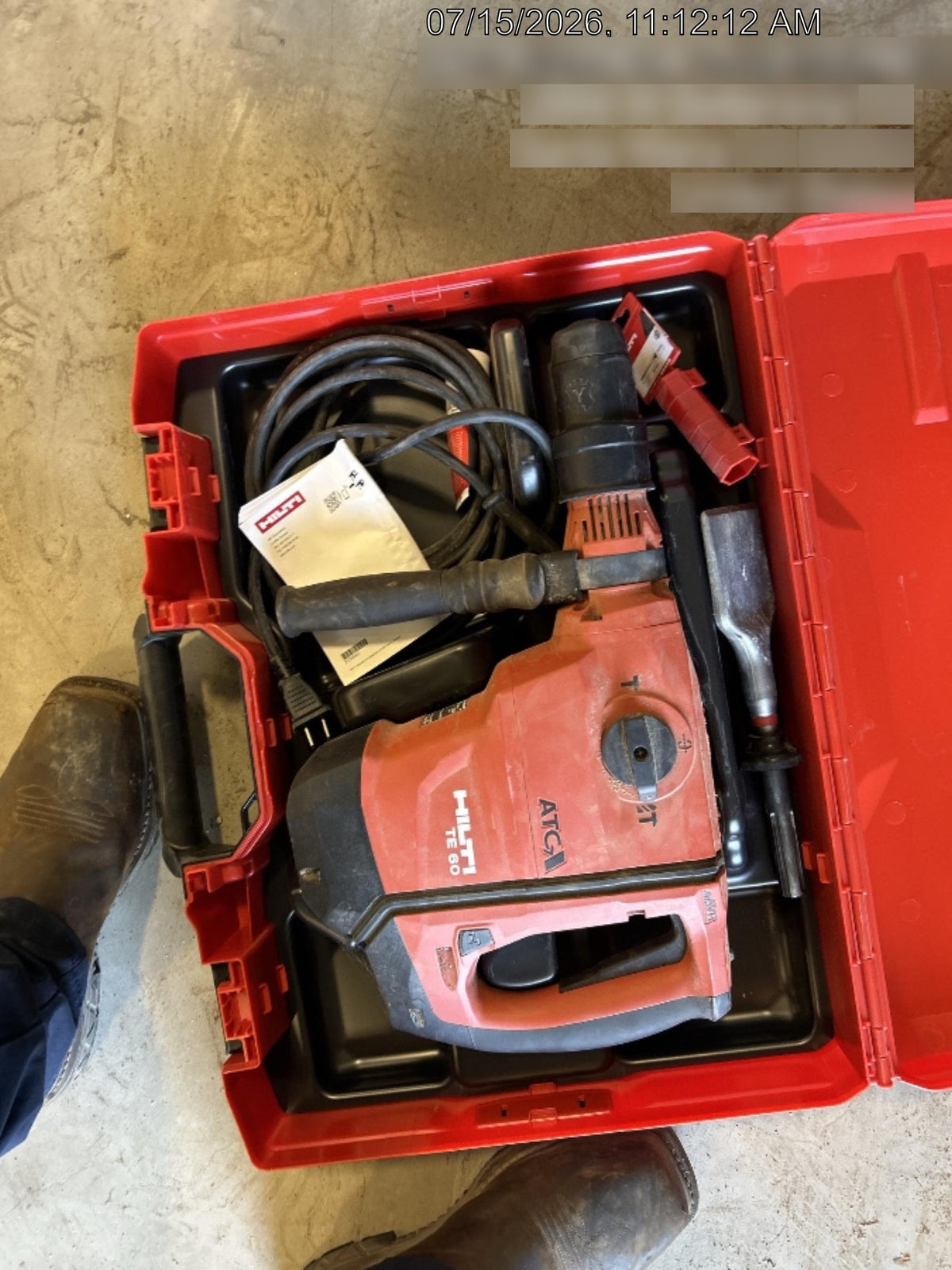 2024 HILTI TE 60-ATC/AVR