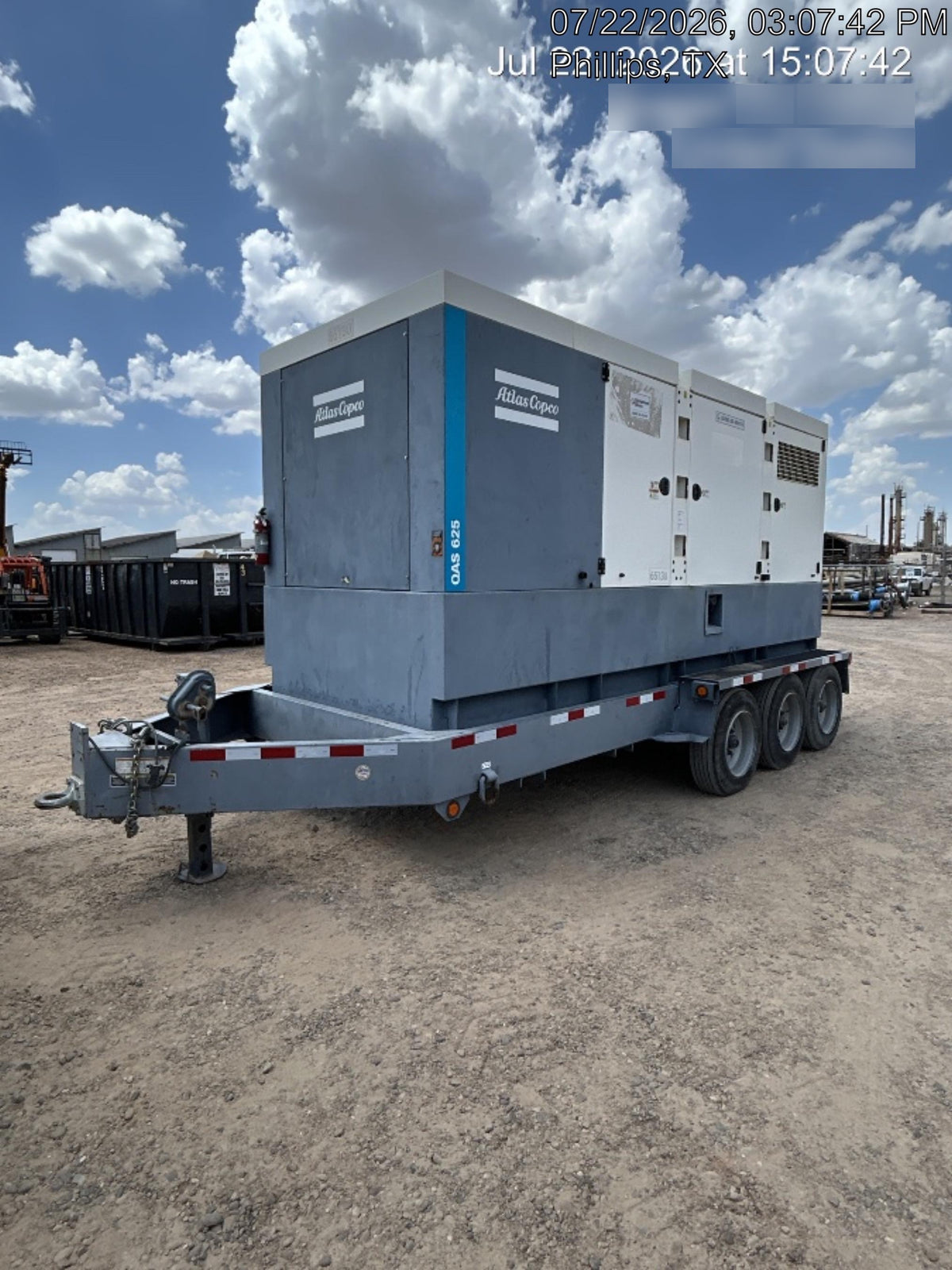 2020 ATLAS COPCO QAS625