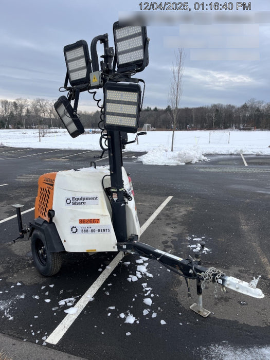 2023 Generac MLT2 Diesel, Flex Switch 120V Input, Powerzone Controller, 
(4) 320W LED Lights, 4kW Generator, 39.9 Gal Fuel Tank, 2" Ball, T3