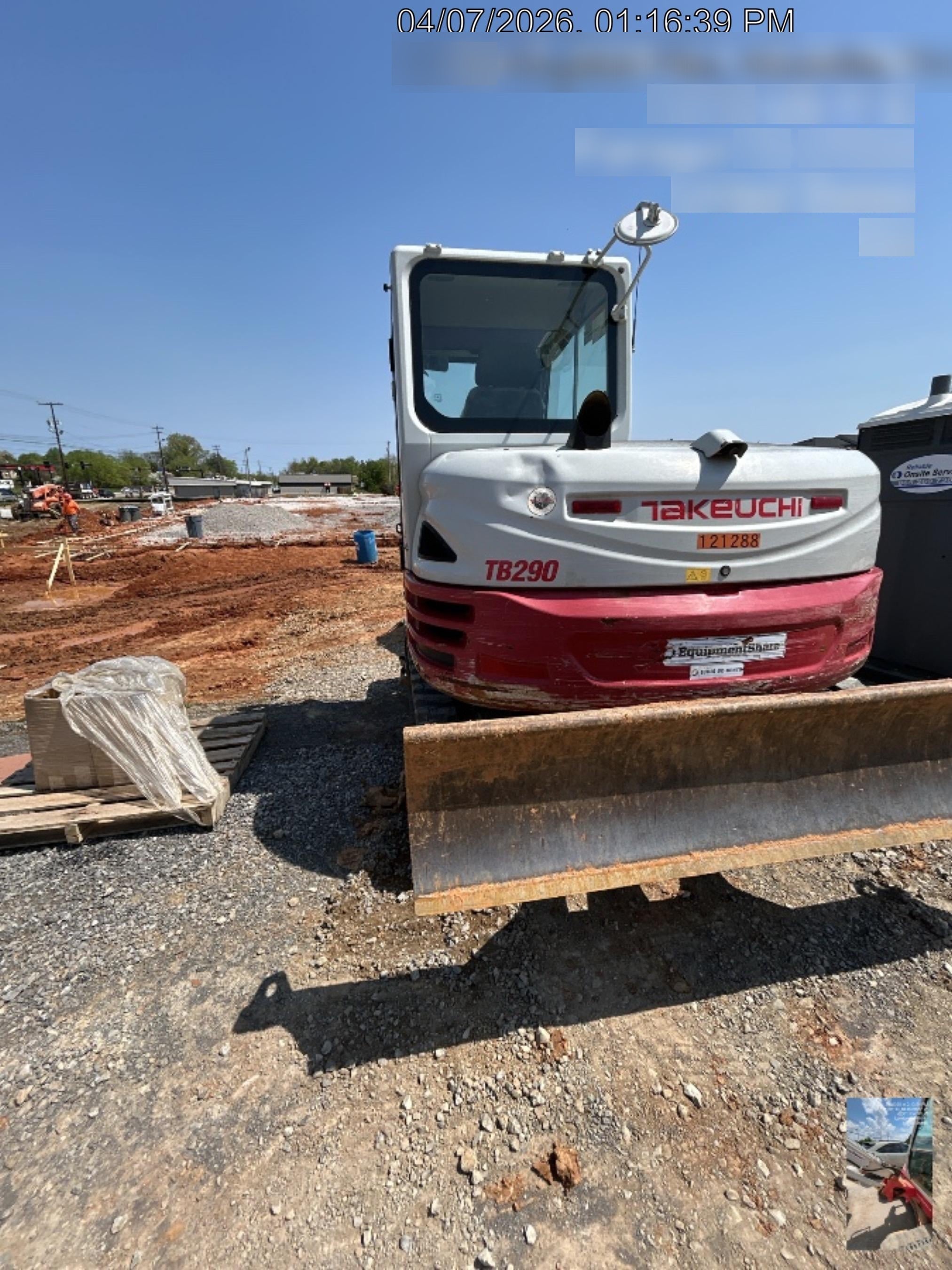 2020 TAKEUCHI TB290C