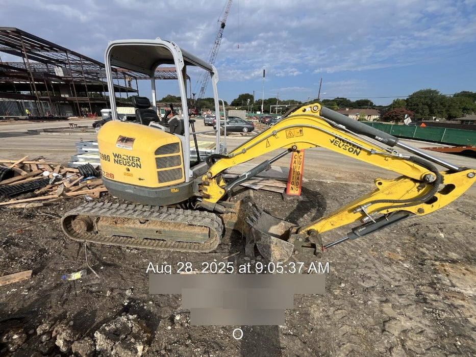 2018 WACKER NEUSON EZ28