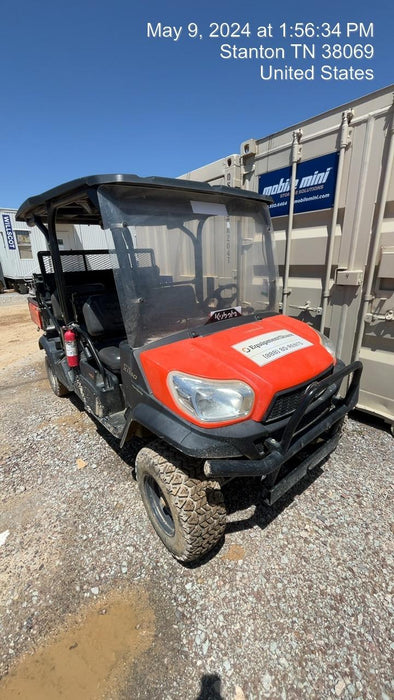 2021 Kubota RTV-X1140W-H Plastic Canopy, Windshield Acrylic Clear, LED Strobe Light, Wire Harness Kit, Back up Alarm