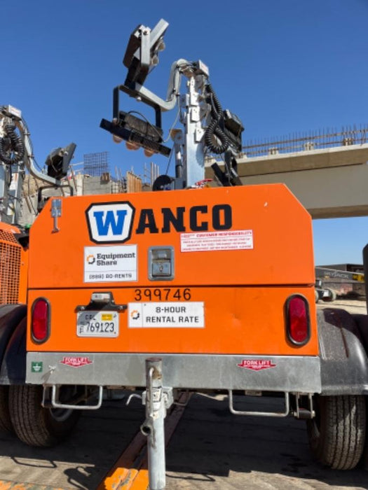 2024 Wanco WLTT-4MM4K Diesel, Deep Sea Controller, Shore Power Plug, Auto Start, (4) 350W LED Floodlights, 4kW Generator, 60 Gal Fuel Tank, 2" Ball, T3