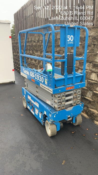 2016 Genie GS-1930 Standard Rental Specs