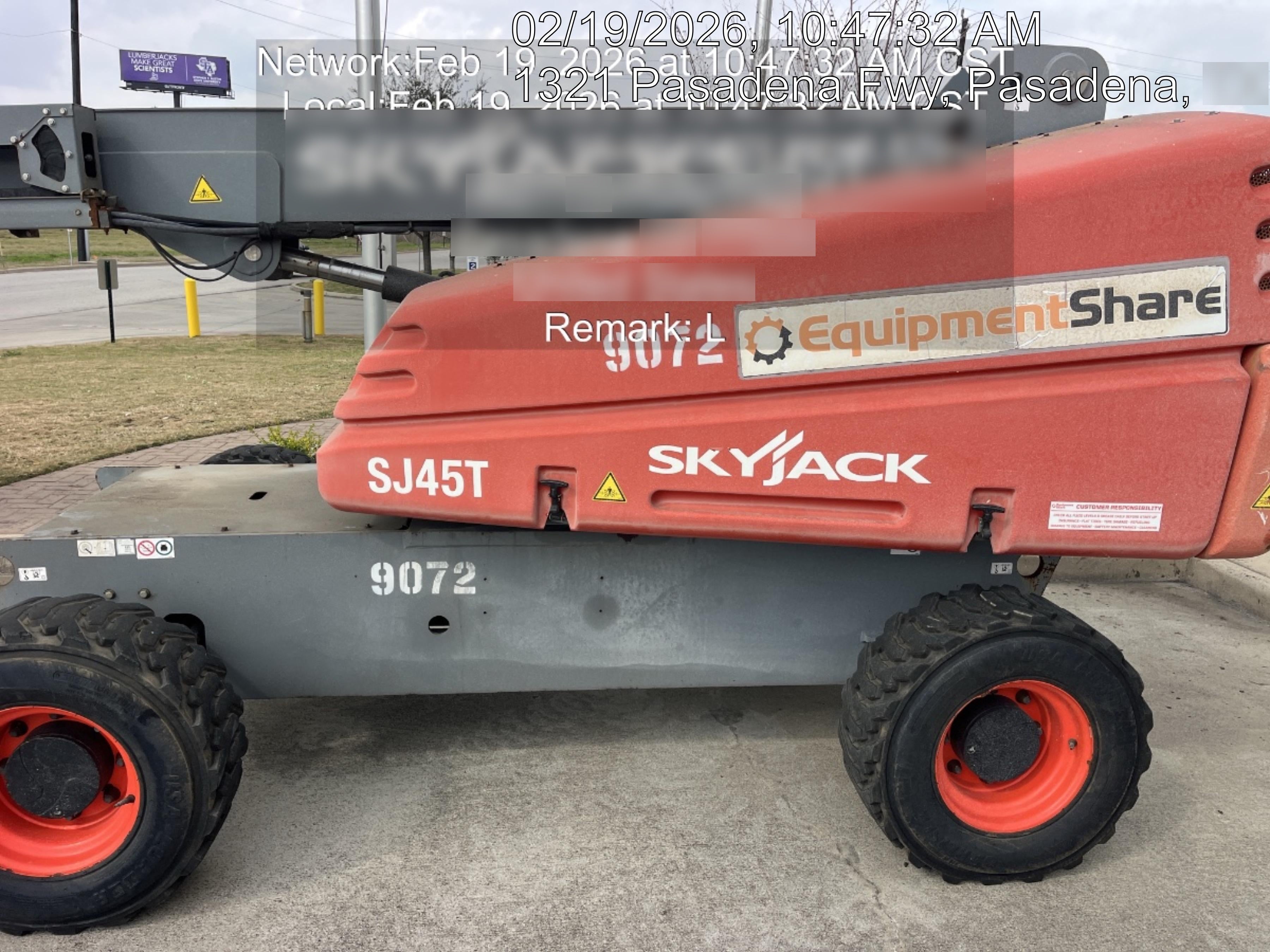 2018 SKYJACK SJ45T+