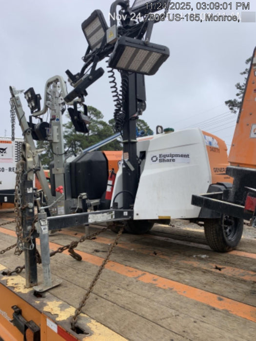 2024 Wanco WLTT-4MM4K Diesel, Deep Sea Controller, Shore Power Plug, Auto Start, (4) 350W LED Floodlights, 4kW Generator, 60 Gal Fuel Tank, 2" Ball, T3