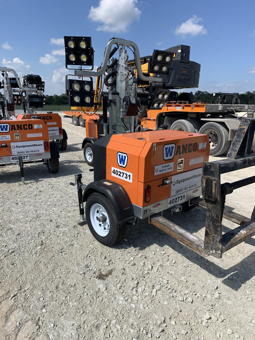 2024 Wanco WLTT-4MM4K Diesel, Deep Sea Controller, Shore Power Plug, Auto Start, (4) 350W LED Floodlights, 4kW Generator, 60 Gal Fuel Tank, 2" Ball, T3