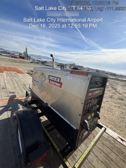 2024 Lincoln Electric LE400 Kubota V1505, Trlr, Cable Rack, Light Kit, ES Decals, T3