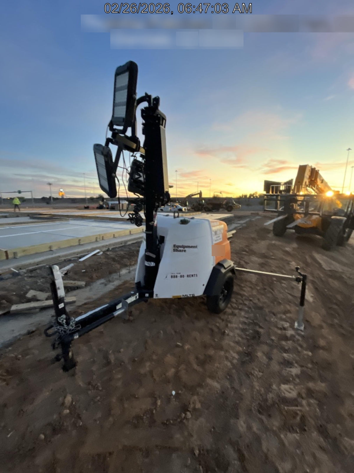 2023 Generac MLT2 Diesel, Flex Switch 120V Input, Powerzone Controller, (4) 320W LED Lights, 4kW Generator, 39.9 Gal Fuel Tank, 2" Ball, T3