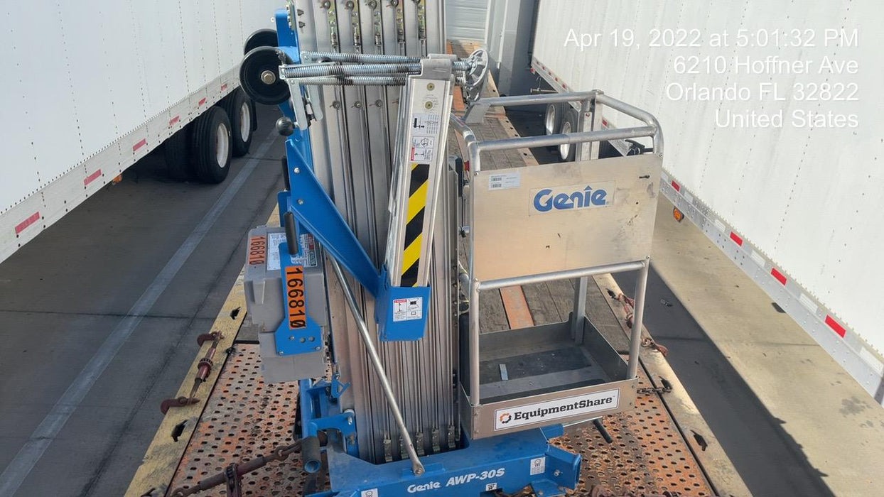 2021 GENIE AWP-30S DC