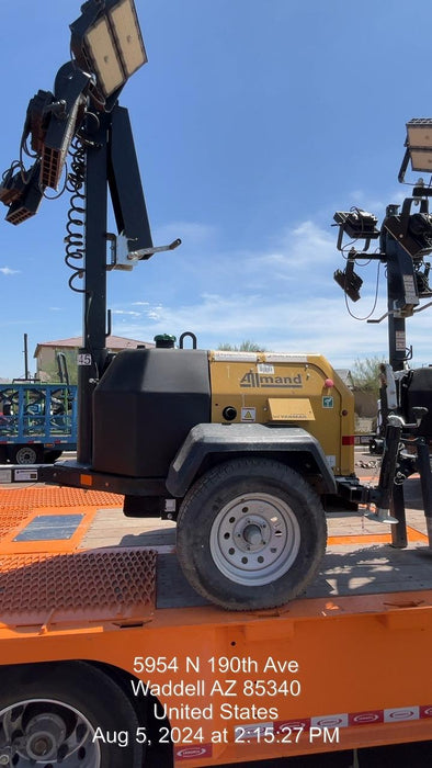 2024 Wanco WLTT-4MM4K Diesel, Deep Sea Controller, Shore Power Plug, Auto Start, (4) 350W LED Floodlights, 4kW Generator, 60 Gal Fuel Tank, 2" Ball, T3