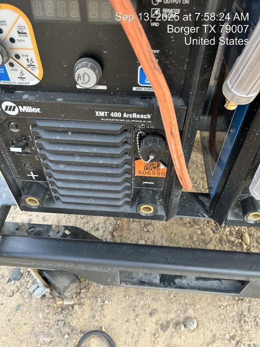 2025 MILLER ELECTRIC XMT 400