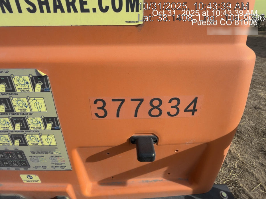 2023 Generac MLT2 Diesel, Flex Switch 120V Input, Powerzone Controller, 
(4) 320W LED Lights, 4kW Generator, 39.9 Gal Fuel Tank, 2" Ball, T3