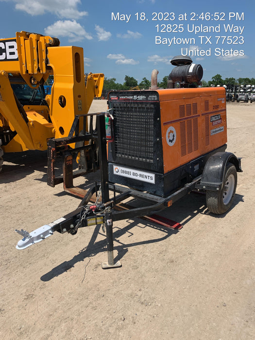 2022 Lincoln Electric Vantage 549X VANTAGE 549X READY-PAK 3