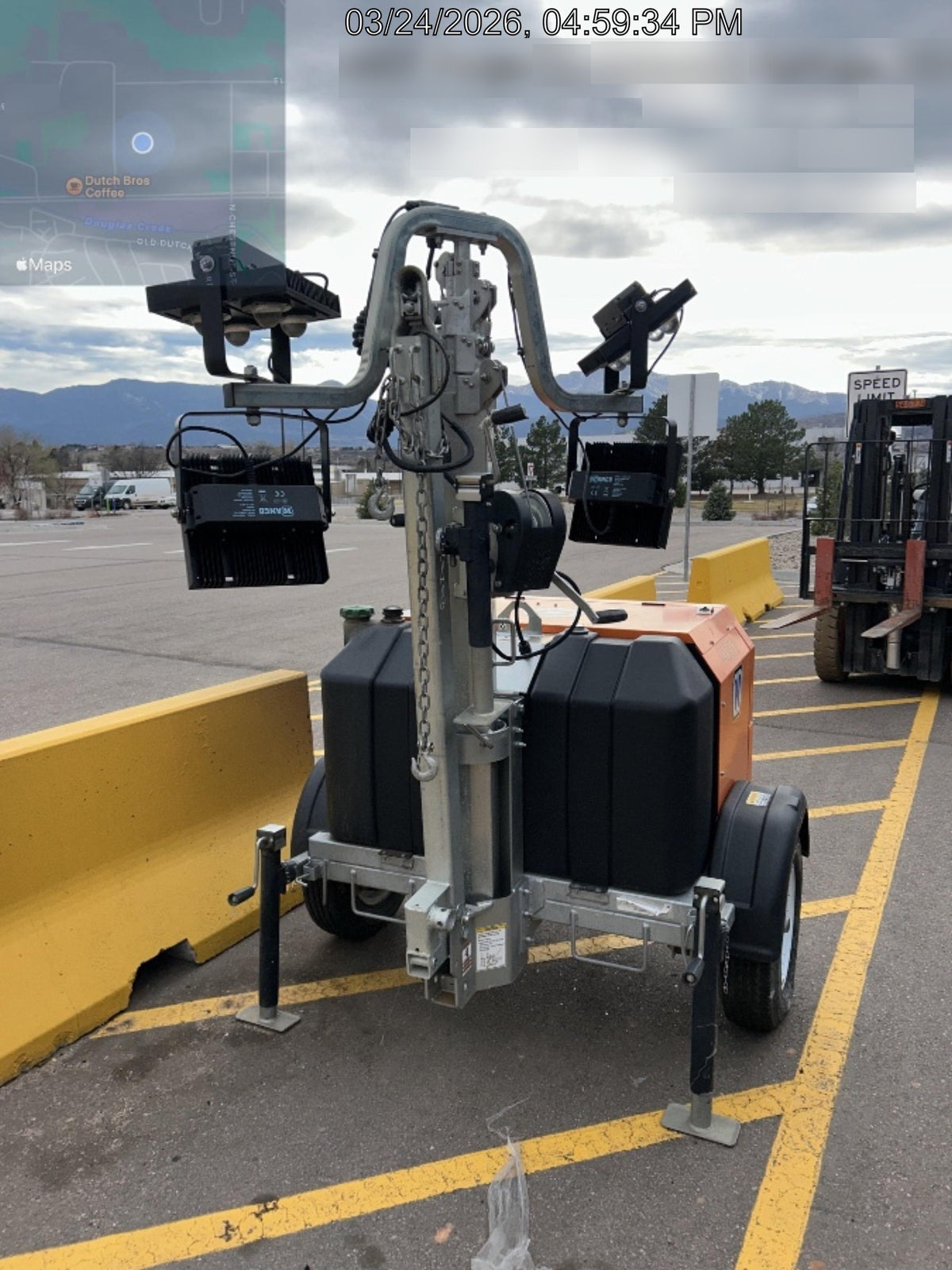 2024 Wanco WLTT-4MM4K Diesel, Deep Sea Controller, Shore Power Plug, Auto Start, (4) 350W LED Floodlights, 4kW Generator, 60 Gal Fuel Tank, 2" Ball, T3