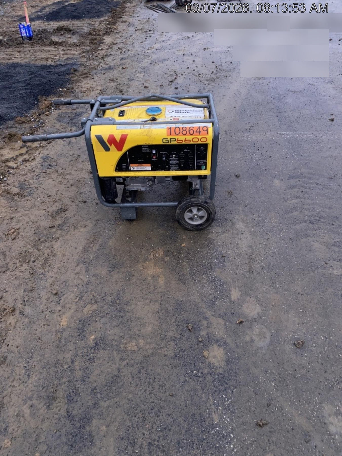 2020 WACKER NEUSON GP6600A