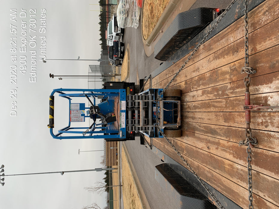 2019 Genie GS-1930 Fixed rails with chain Entry