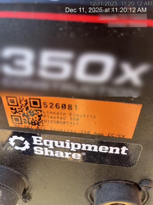 2025 LINCOLN ELECTRIC FLEXTEC 350X