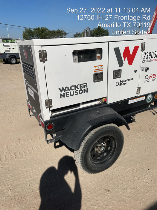 2022 WACKER NEUSON G25