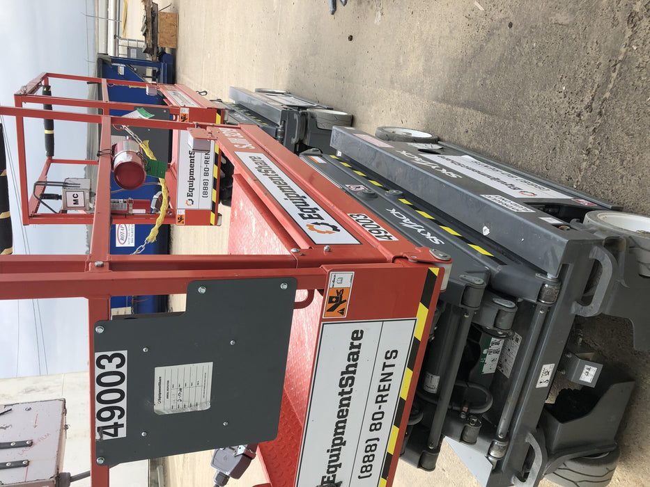 2019 Skyjack SJIII-3219 Standard Options, Trojan Batteries