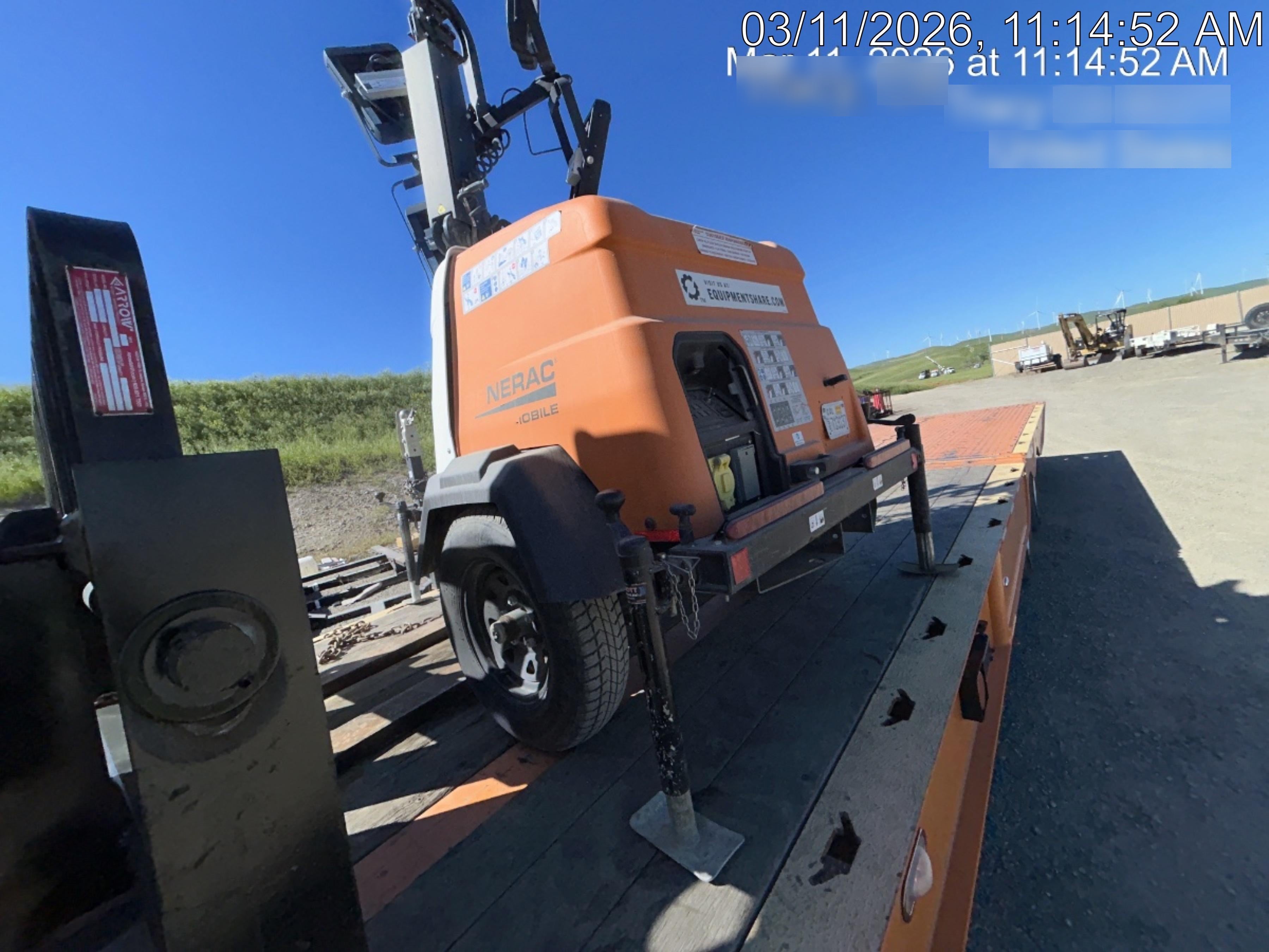2023 Generac MLT2 Diesel, Flex Switch 120V Input, Powerzone Controller, (4) 320W LED Lights, 4kW Generator, 39.9 Gal Fuel Tank, 2" Ball, T3
