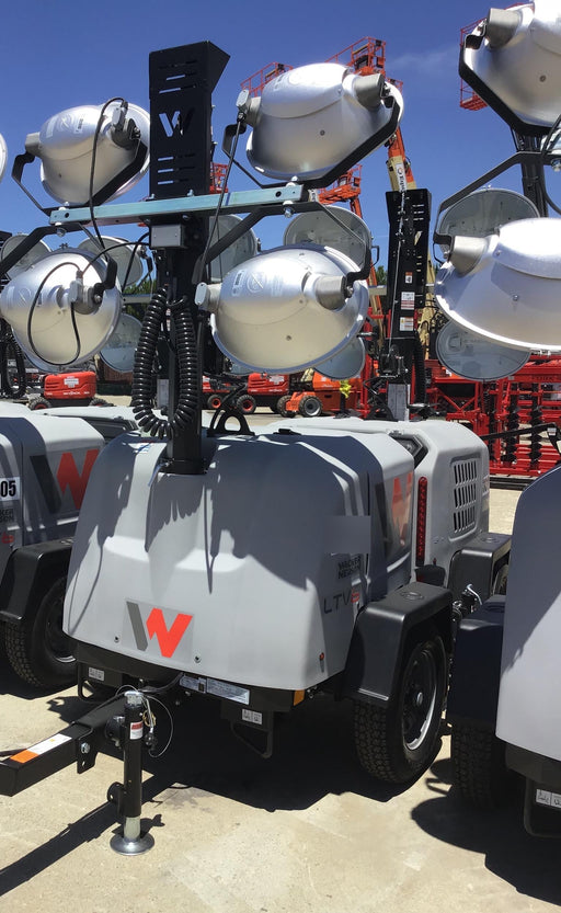 2019 Wacker Neuson LTV6L-MH Wacker Neuson LTV6L Mobile Light Tower w/Fuel Level Sensor Installed