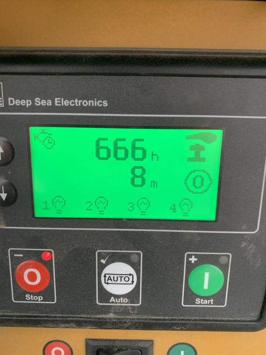 2020 Allmand NLV3GR (4) LED Light Fixture 350W, 23' Vertical Mast, 3kW Prime, Towable, Deep Sea L401, Leveling Jacks, Yanmar T4F 5.8hp