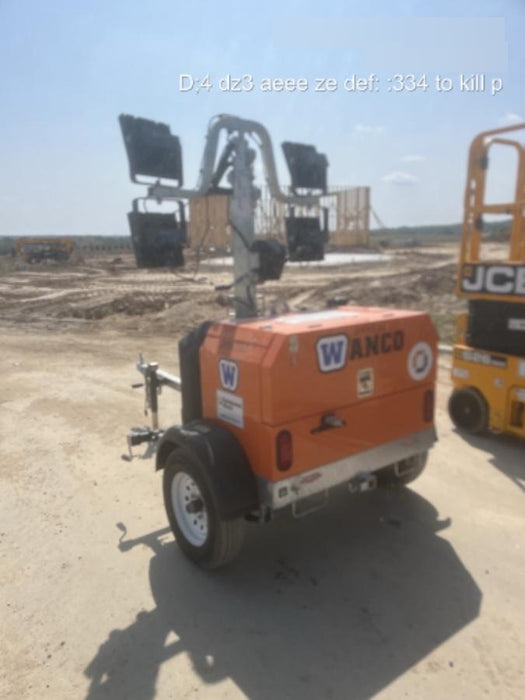 2024 Wanco WLTT-4MM4K Diesel, Deep Sea Controller, Shore Power Plug, Auto Start, (4) 350W LED Floodlights, 4kW Generator, 60 Gal Fuel Tank, 2" Ball, T3