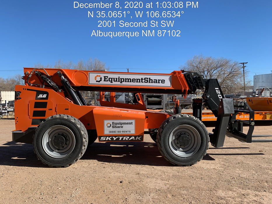 2020 Skytrak 12054 74Hp, Canopy, FF Tires, Work Lights, Beacon, Aux Hydraulics, Back up Alarm, Lifting Eye, ES Decals