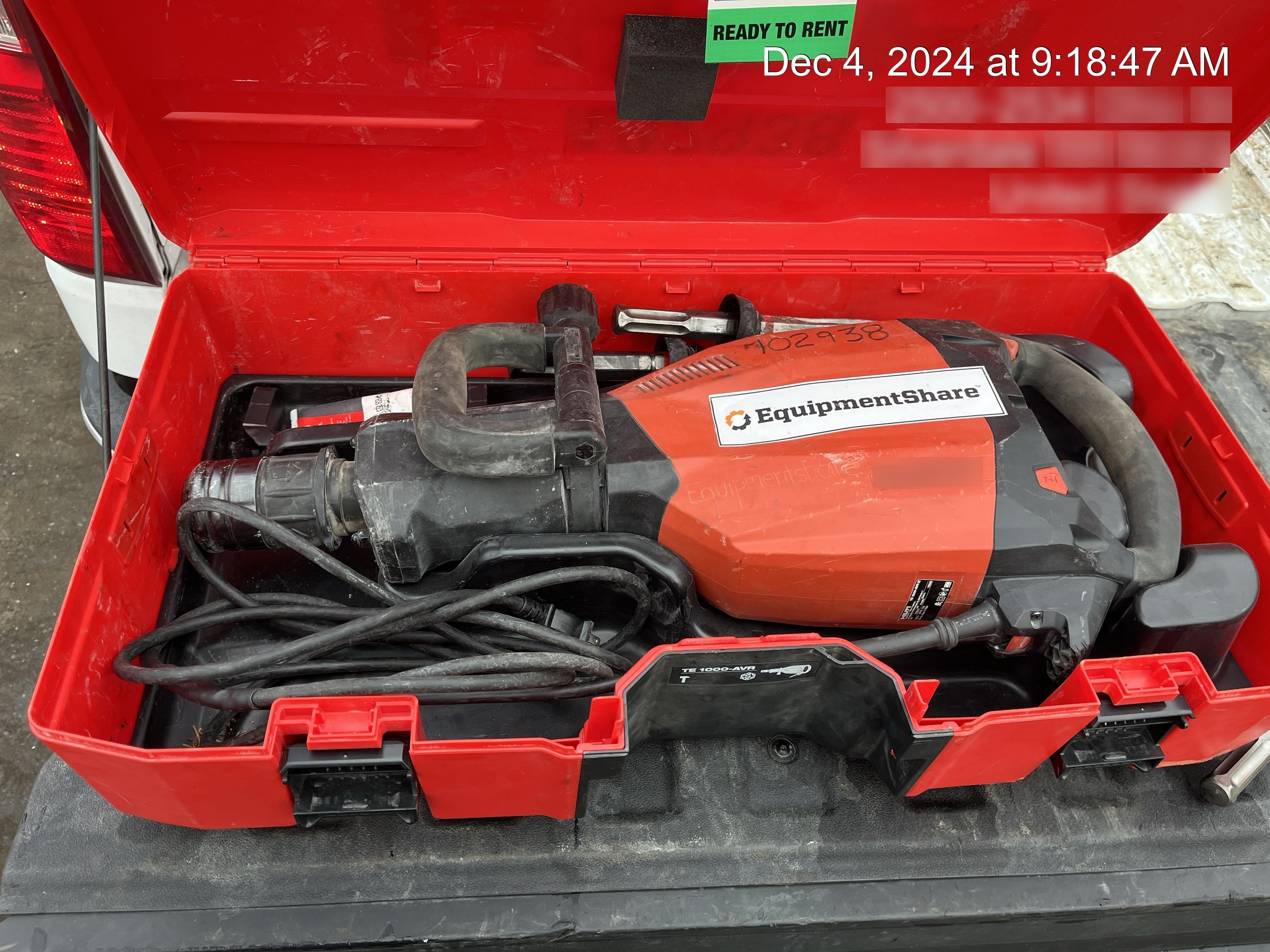 2020 HILTI TE 1000-AVR