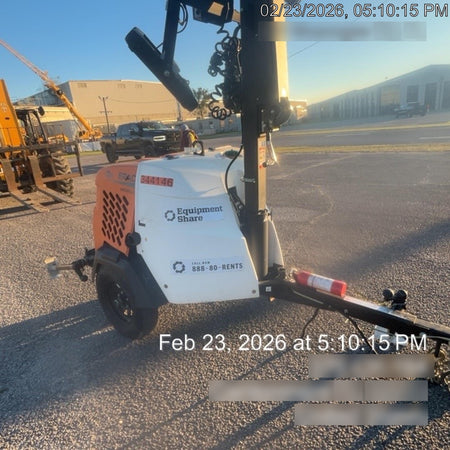 2023 Generac MLT2 Diesel, Flex Switch 120V Input, Powerzone Controller, (4) 320W LED Lights, 4kW Generator, 39.9 Gal Fuel Tank, 2" Ball, T3