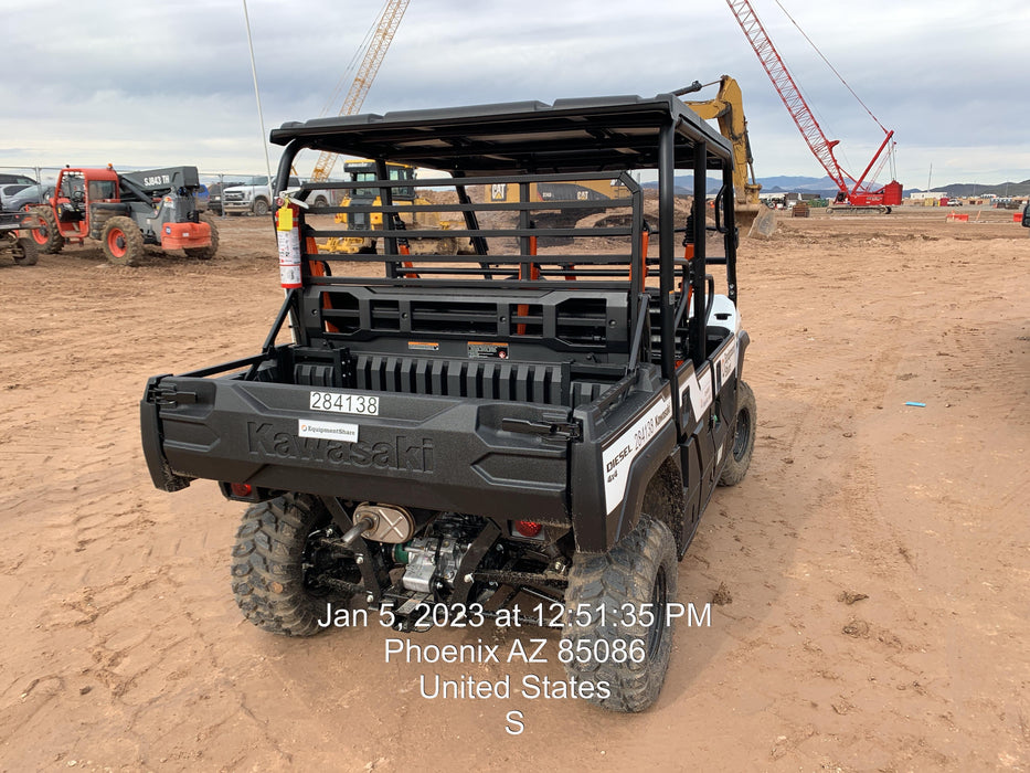 2022 Club Car CA100E Canopy, Fold down Windshield, Beacon, Back up Alarm, All-Trail Trials, HD 8 V Batteries, Trailer Hitch and Ball