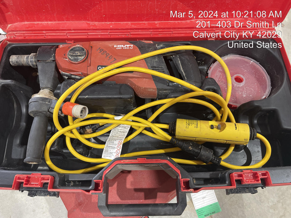 2022 HILTI DD 150-U
