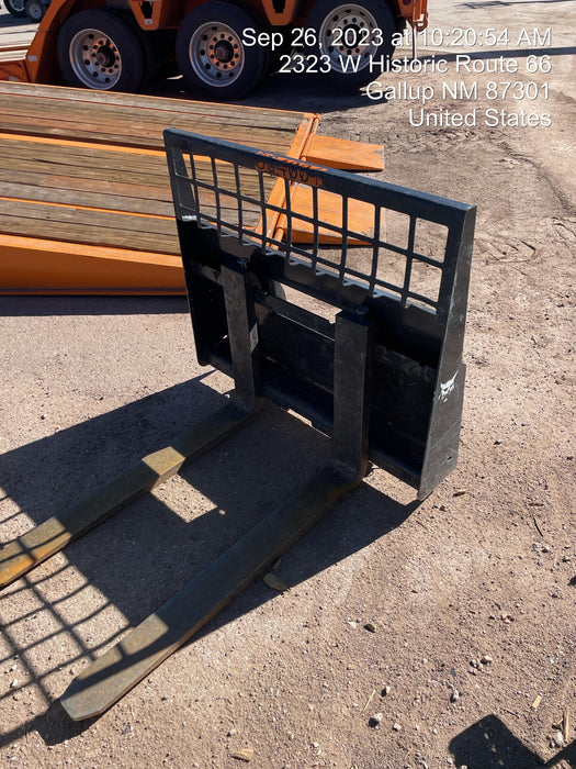 2023 BOBCAT 36" Mini Skid Steer Fork Carriage - Bobcat