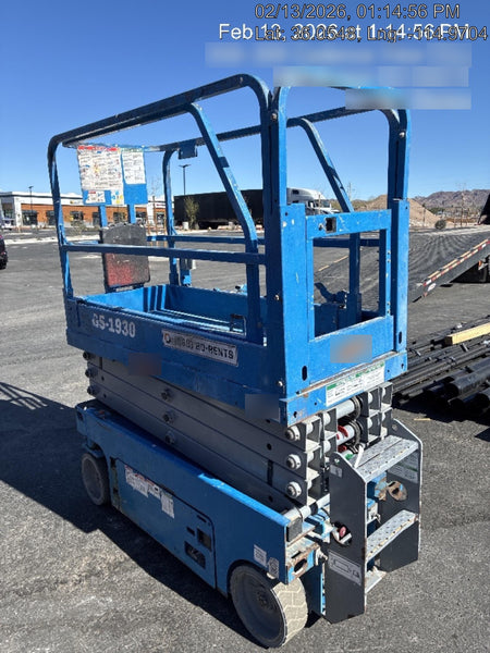 2019 Genie GS-1930 Half Height Swing Gate, 800W Inverter