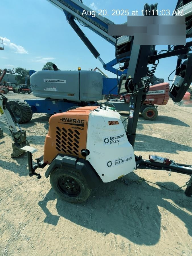 2023 Generac MLT2 Diesel, Flex Switch 120V Input, Powerzone Controller, 
(4) 320W LED Lights, 4kW Generator, 39.9 Gal Fuel Tank, 2" Ball, T3
