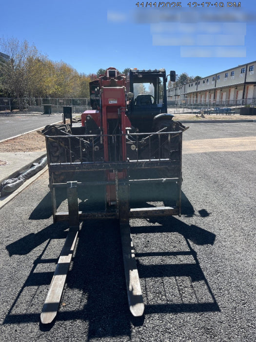 2020 Manitou MTA10055 Canopy, 120 HP, Solid Tires, Work Lights, Lift Hook, Auxiliary Hydraulics w/66" Carriage and 60" Forks