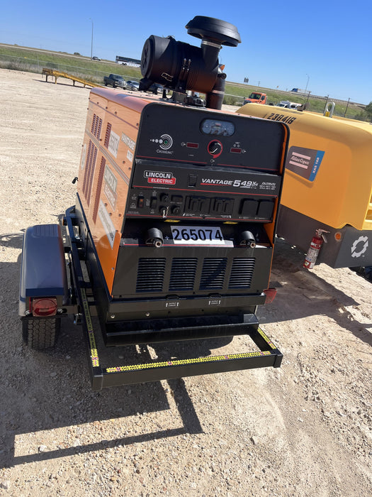 2022 Lincoln Electric Vantage 549X Crosslink Technology, Trailer Mounted, ES Decals, T3