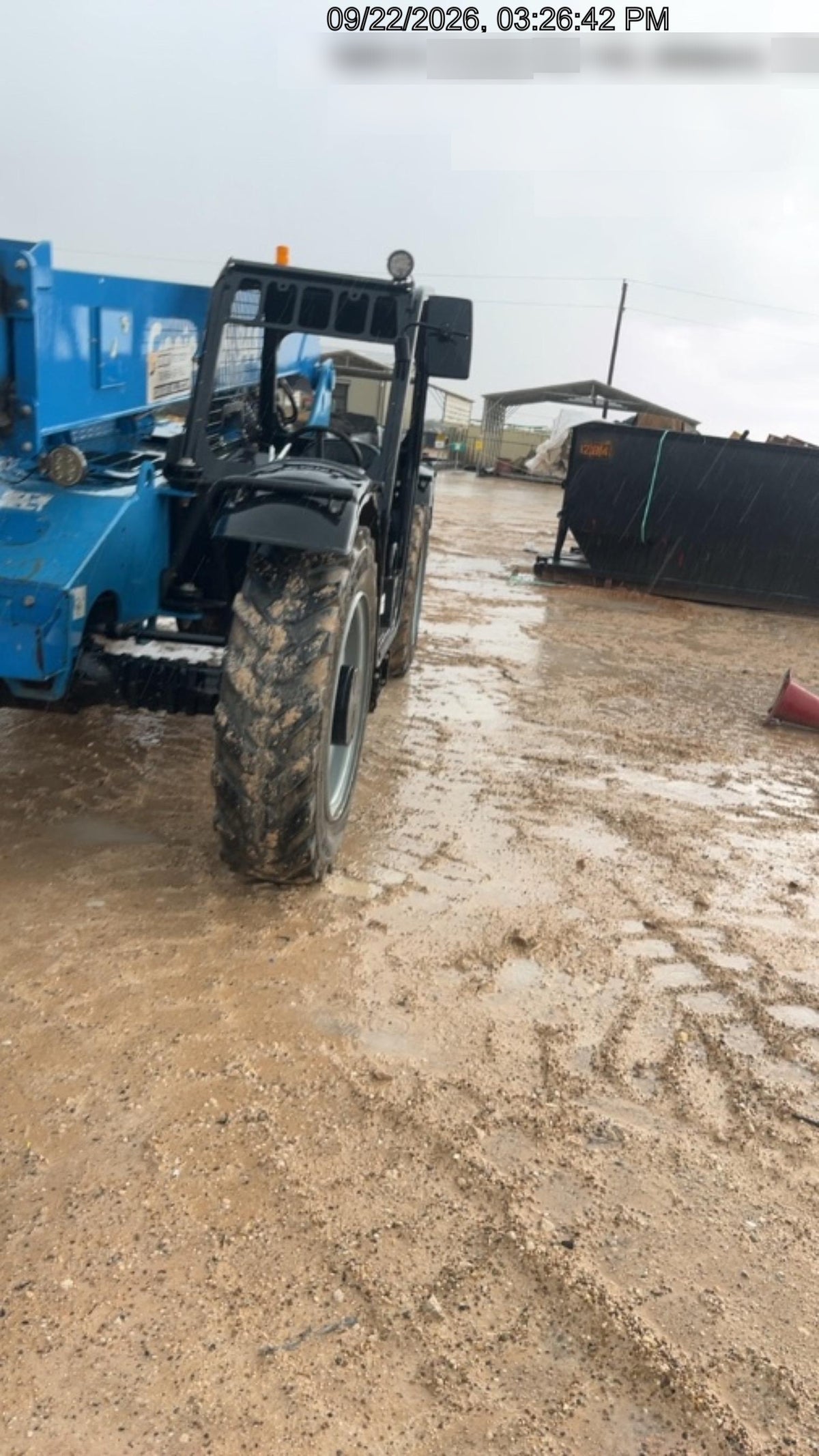 2018 Genie GTH-844 Genie GTH-844D w/Open ROPS, FF Tires, Work Light/Beacon, 60" Carriage and Forks