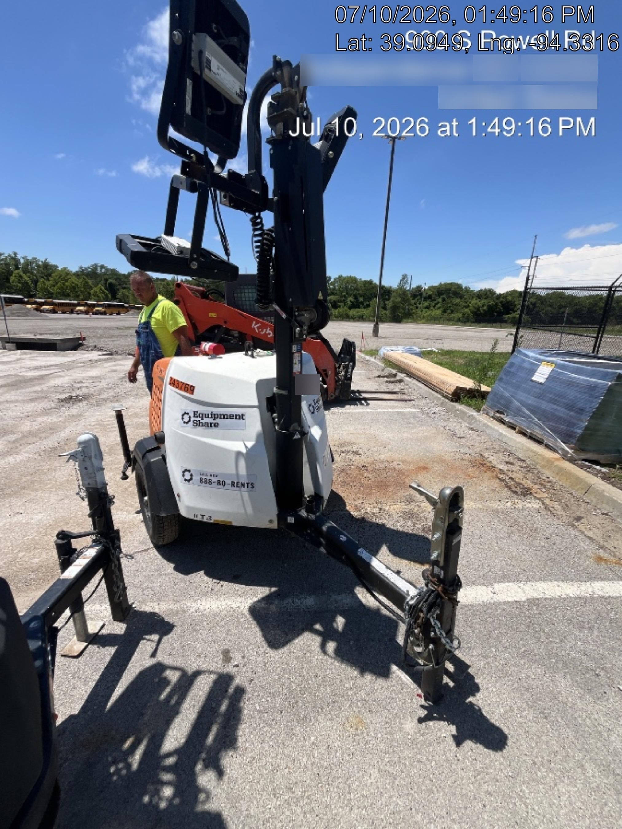 2023 Generac MLT2 Diesel, Flex Switch 120V Input, Powerzone Controller, (4) 320W LED Lights, 4kW Generator, 39.9 Gal Fuel Tank, 2" Ball, T3