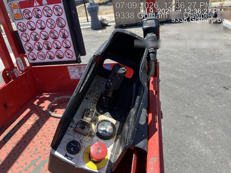 2020 Skyjack SJIII-3219 Solid NM Tires, Half height spring hinged entry gate, Dual Beacons, 800W Inverter