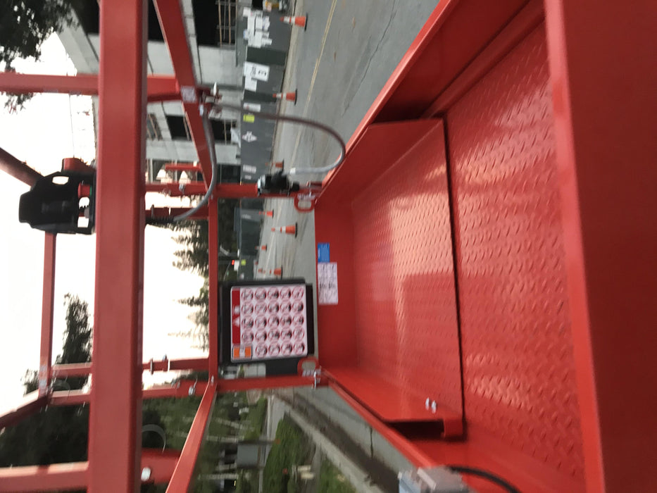 2020 Skyjack SJIII-3219 Solid NM Tires, Half height spring hinged entry gate, Dual Beacons, 800W Inverter