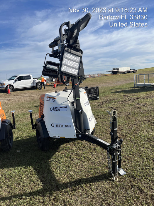 2023 Generac MLT2 Diesel, Flex Switch 120V Input, Powerzone Controller, (4) 320W LED Lights, 4kW Generator, 39.9 Gal Fuel Tank, 2" Ball, T3