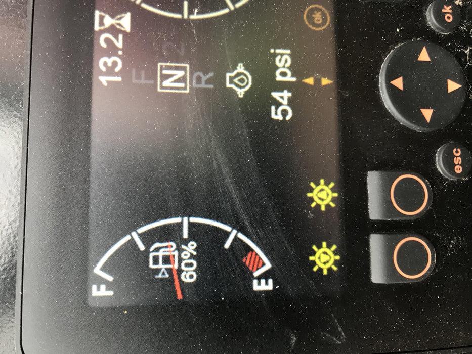 2020 Manitou MTA8044 74hp T4F, Open ROPS, Cab and Boom LED work lights, Auxiliary Hydraulics, Solid Tires, Amber strobe, Lift Hook w/66" Carriage, 60" Forks