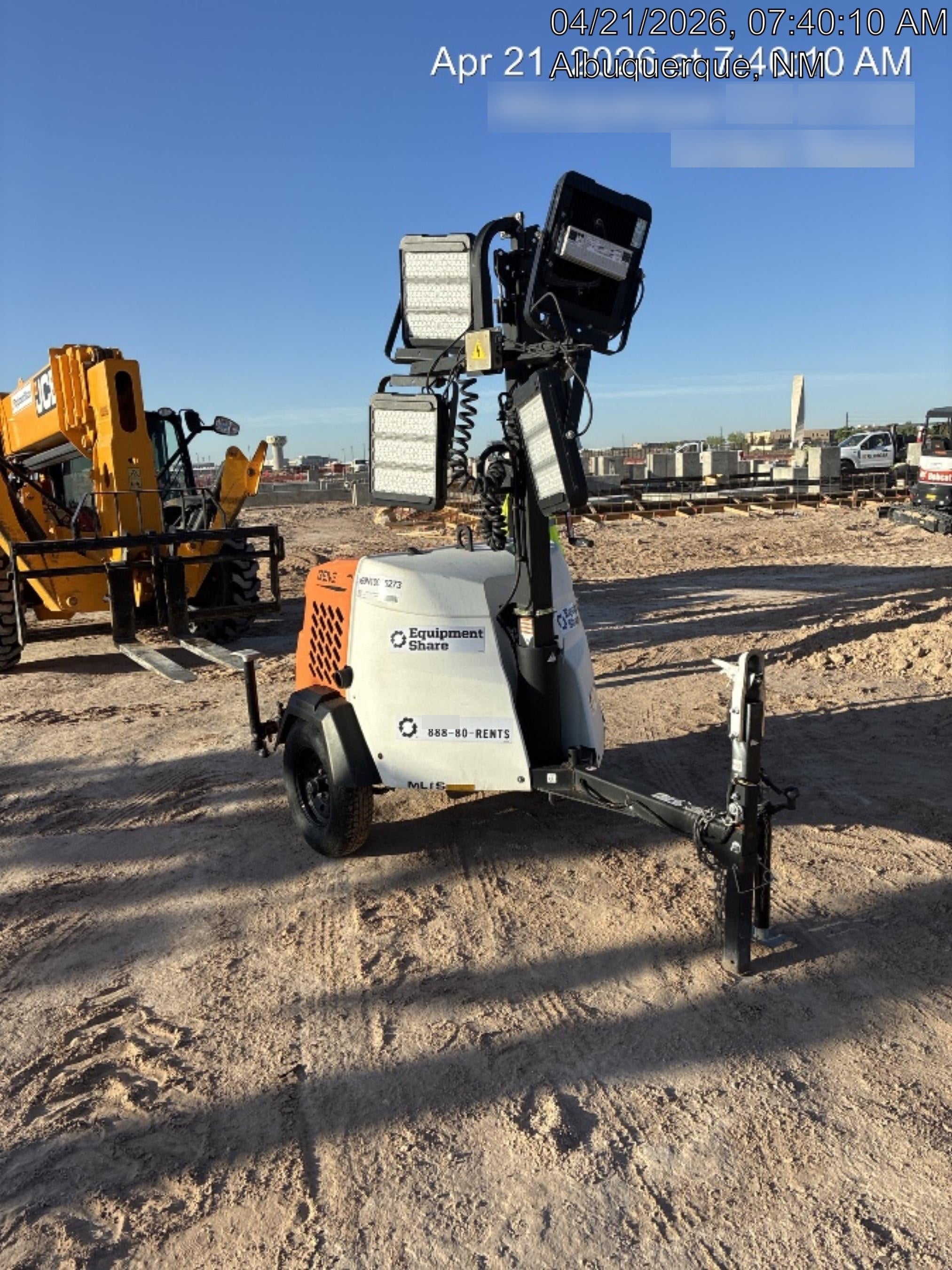 2024 Generac MLT2 Diesel, Flex Switch 120V Input, Powerzone Controller, 
(4) 320W LED Lights, 4kW Generator, 39.9 Gal Fuel Tank, 2" Ball, T3