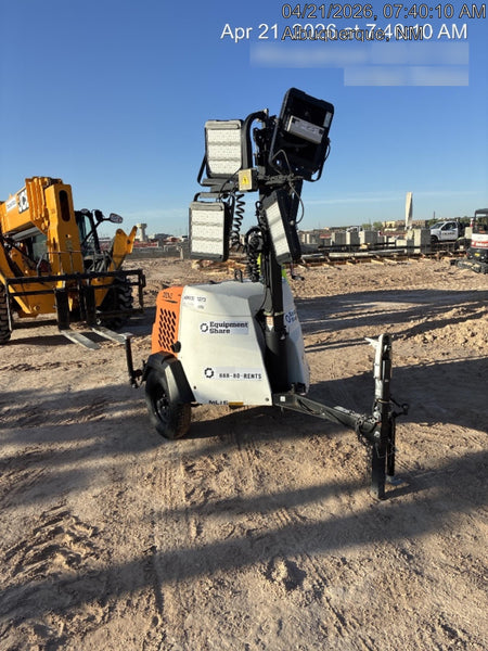 2024 Generac MLT2 Diesel, Flex Switch 120V Input, Powerzone Controller, 
(4) 320W LED Lights, 4kW Generator, 39.9 Gal Fuel Tank, 2" Ball, T3