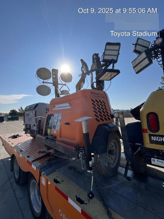 2024 Generac MLT2 Diesel, Flex Switch 120V Input, Powerzone Controller, 
(4) 320W LED Lights, 4kW Generator, 39.9 Gal Fuel Tank, 2" Ball, T3