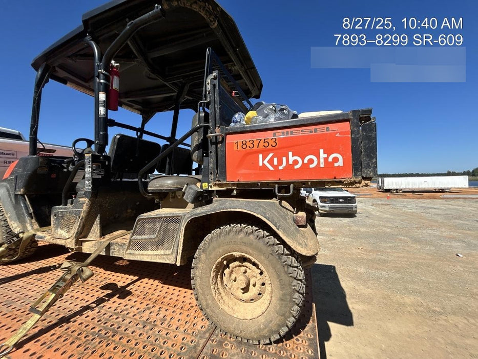 Kubota RTV-X1140W-H Plastic Canopy, Windshield Acrylic Clear, LED Strobe Light, Wire Harness Kit, Back up Alarm