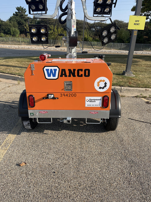 2024 Wanco WLTT-4MM4K Diesel, Deep Sea Controller, Shore Power Plug, Auto Start, (4) 350W LED Floodlights, 4kW Generator, 60 Gal Fuel Tank, 2" Ball, T3