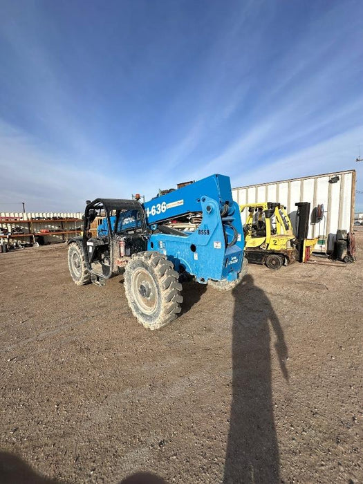 2018 Genie GTH-636 Genie GTH-636 w/Open ROPS, Solid Tires, Work Light/Beacon, 48" Carriage and Forks